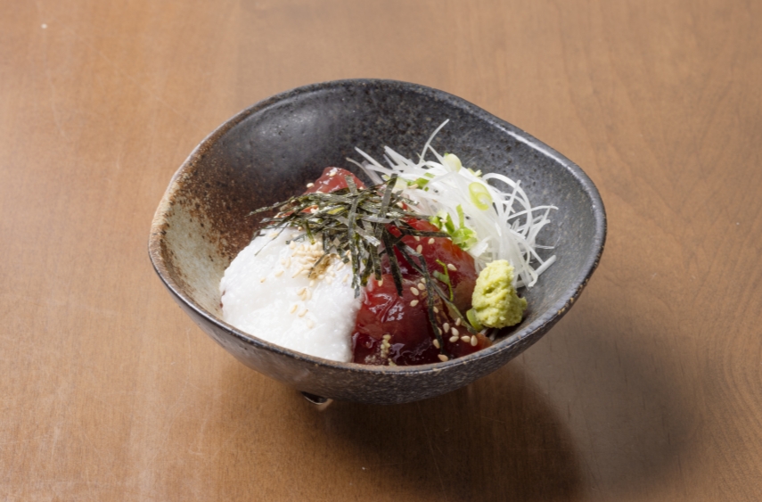 山かけ漬けマグロ